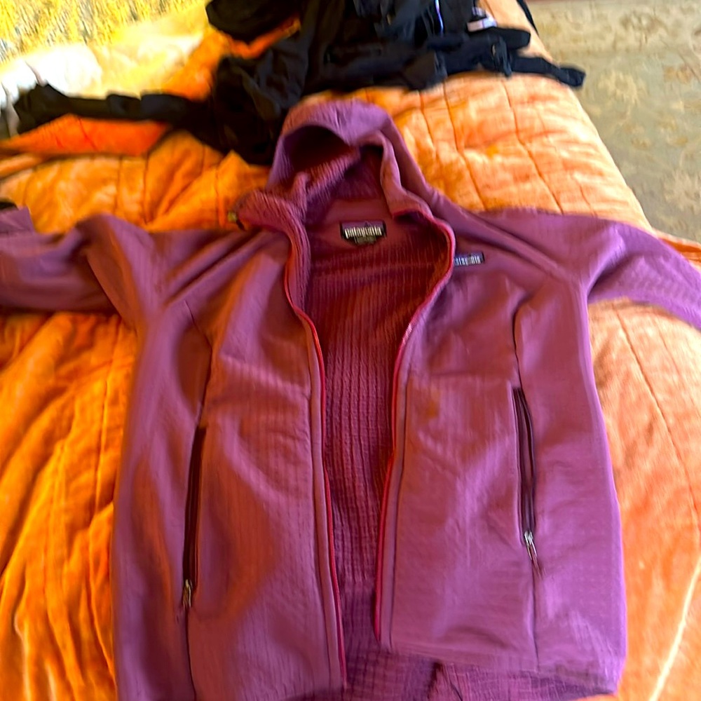 Patagonia fleece lined jacket